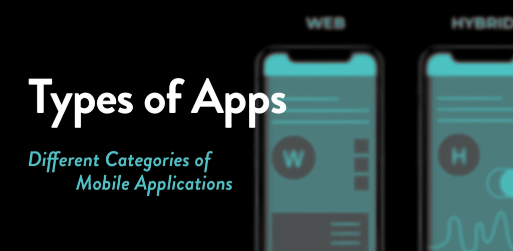 type of apps in mobile application security