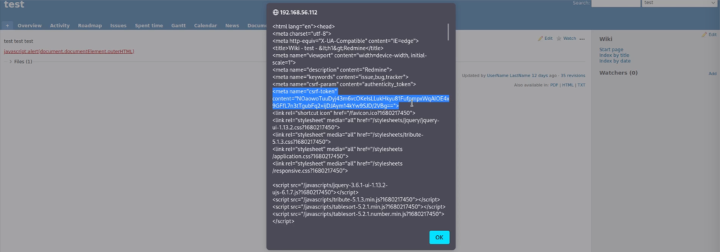 xss payload reflected