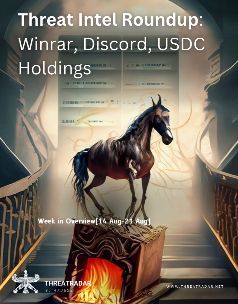 Threat Intel Roundup: Winrar, Discord, USDC Holdings