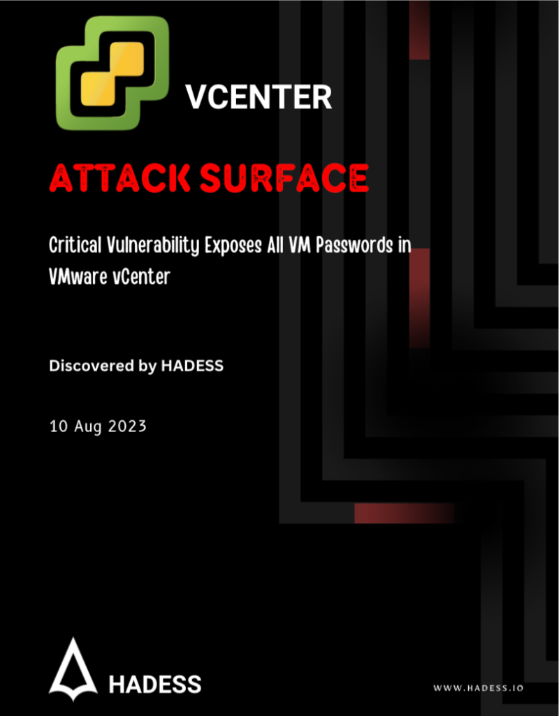 vcenter attack surface