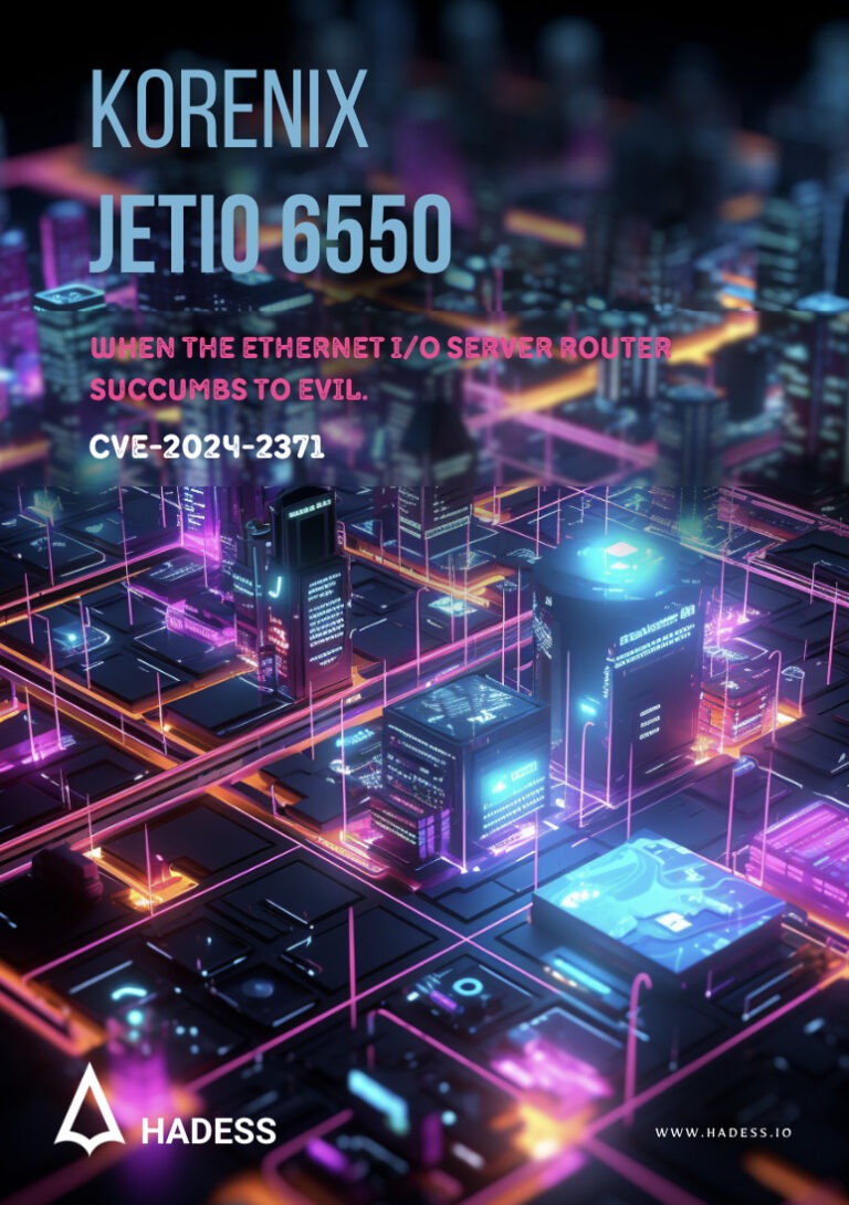 Korenix JETIO 6550 Vulnerabilities