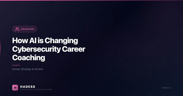 How AI is Changing Cybersecurity Career Coaching