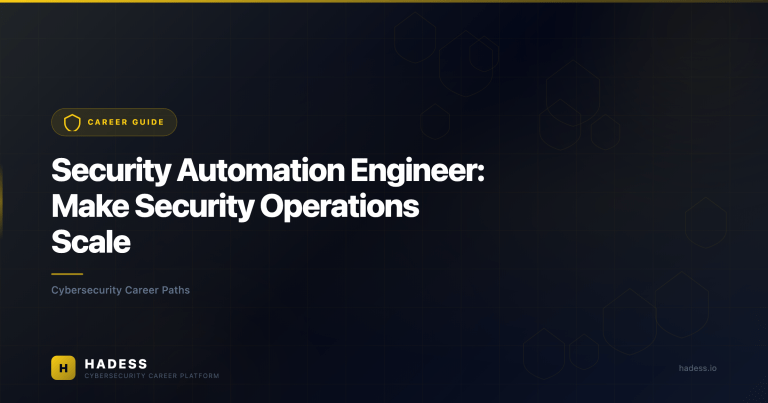 Security Automation Engineer: Make Security Operations Scale