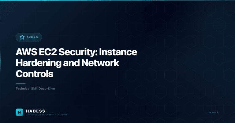 AWS EC2 Security: Instance Hardening and Network Controls