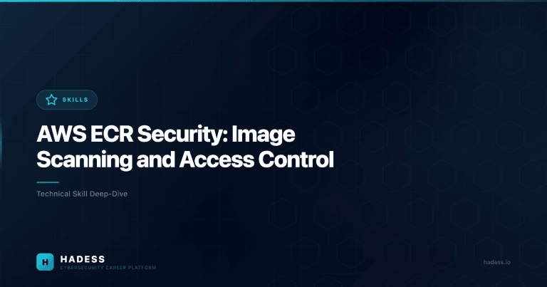 AWS ECR Security: Image Scanning and Access Control