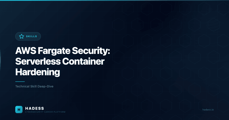 AWS Fargate Security: Serverless Container Hardening