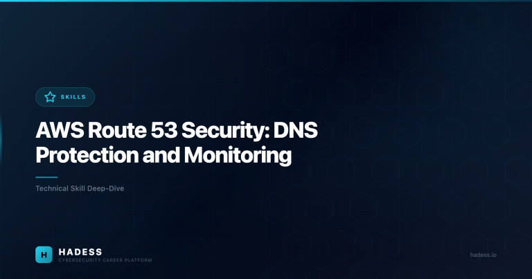 AWS Route 53 Security: DNS Protection and Monitoring