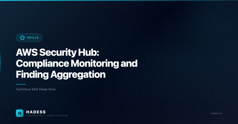 AWS Security Hub: Compliance Monitoring and Finding Aggregation