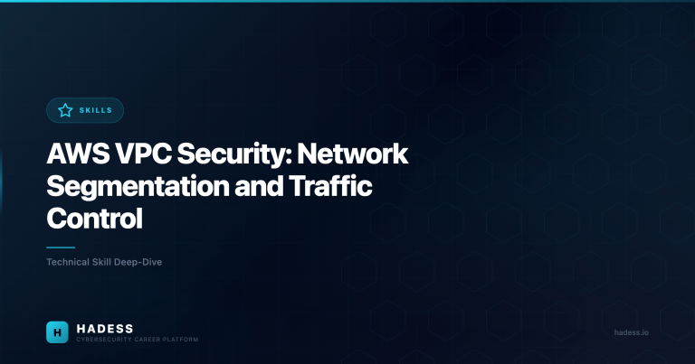 AWS VPC Security: Network Segmentation and Traffic Control