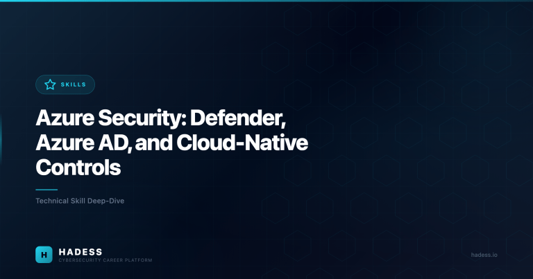 Azure Security: Defender, Azure AD, and Cloud-Native Controls