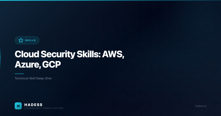 Cloud Security Skills: AWS, Azure, GCP