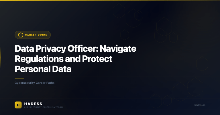 Data Privacy Officer: Navigate Regulations and Protect Personal Data