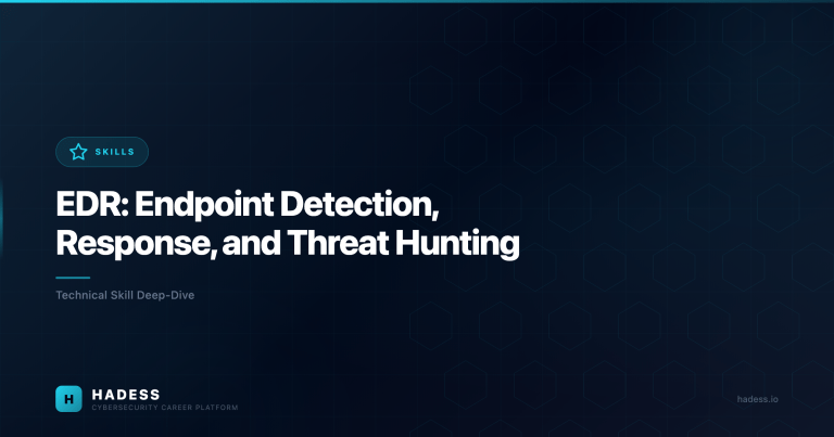 EDR: Endpoint Detection, Response, and Threat Hunting