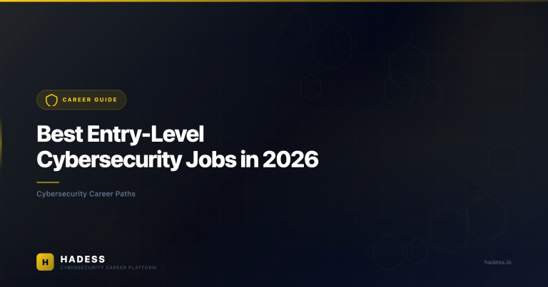 Best Entry-Level Cybersecurity Jobs in 2026