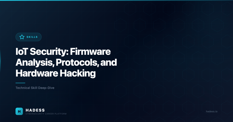 IoT Security: Firmware Analysis, Protocols, and Hardware Hacking