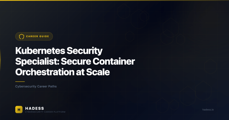 Kubernetes Security Specialist: Secure Container Orchestration at Scale