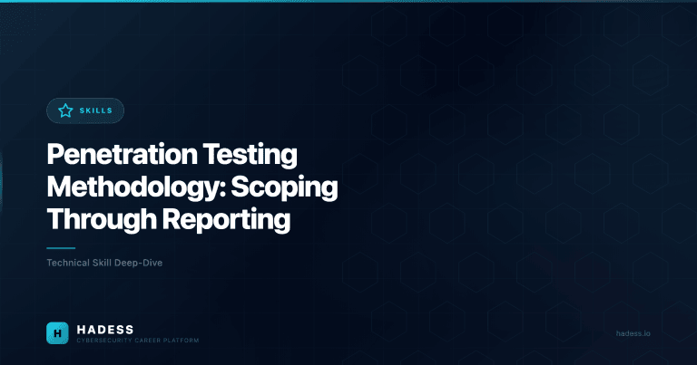 Penetration Testing Methodology: Scoping Through Reporting