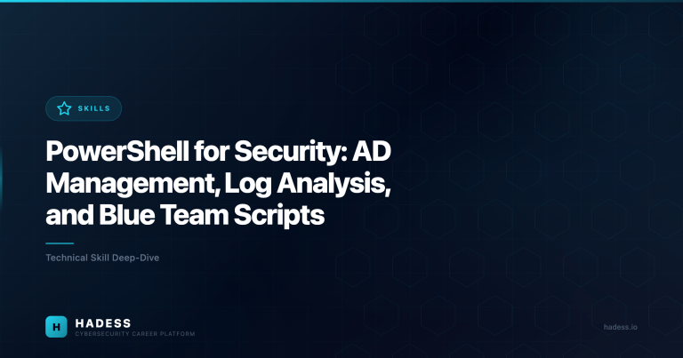 PowerShell for Security: AD Management, Log Analysis, and Blue Team Scripts
