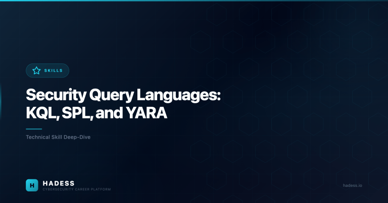 Security Query Languages: KQL, SPL, and YARA