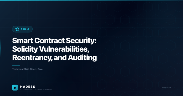 Smart Contract Security: Solidity Vulnerabilities, Reentrancy, and Auditing