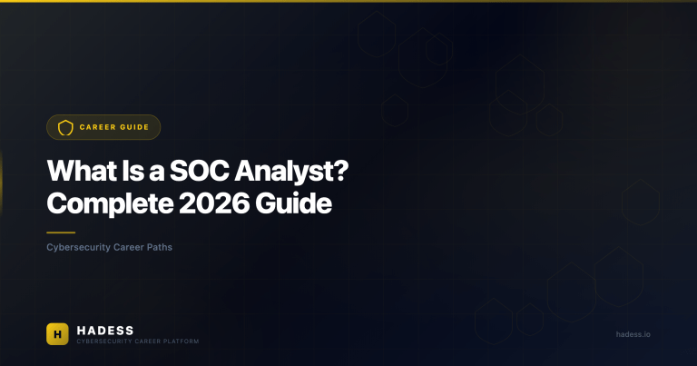 What Is a SOC Analyst? Complete 2026 Guide