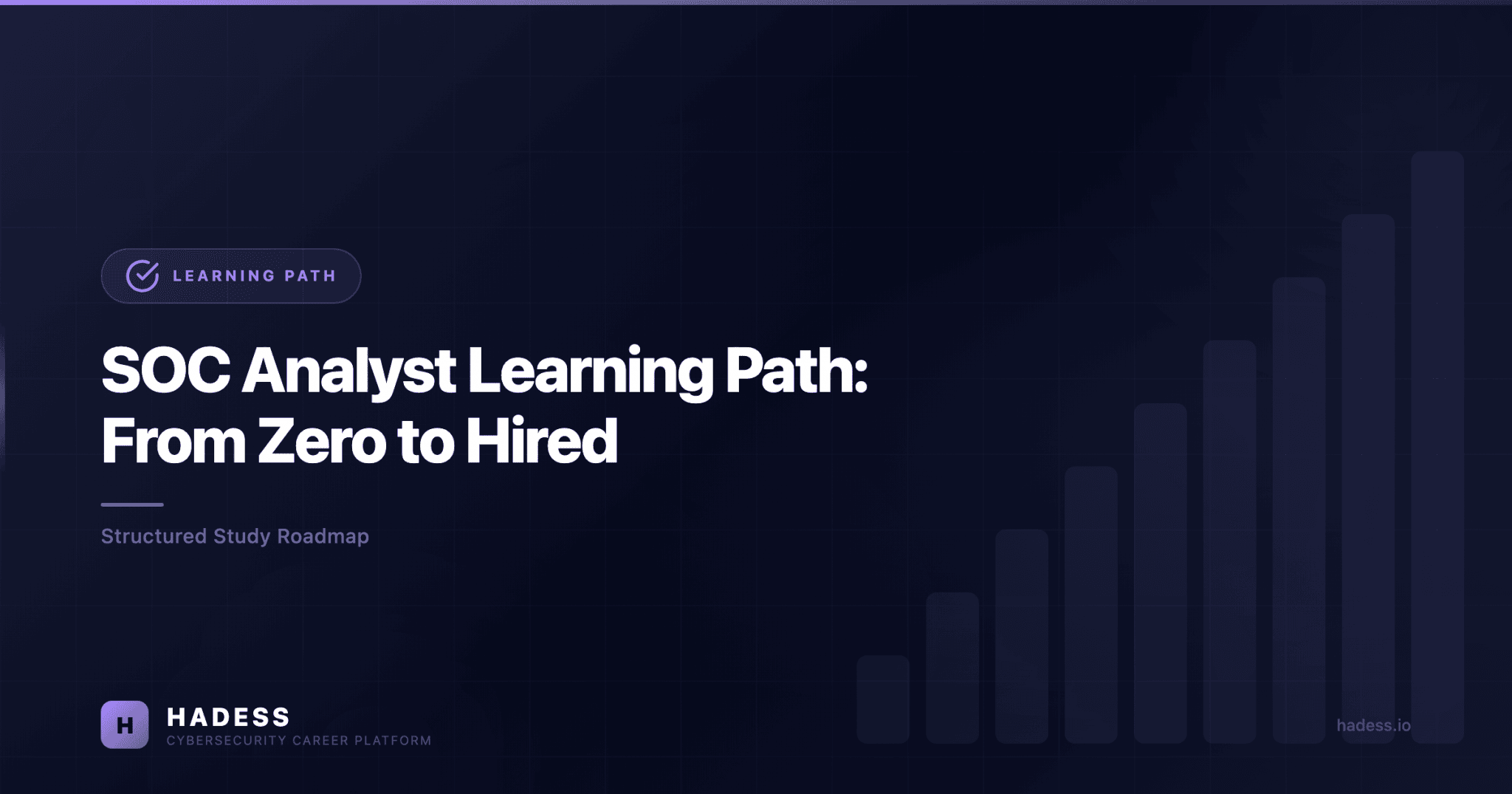 Cybersecurity Learning Path 2026 - HADESS