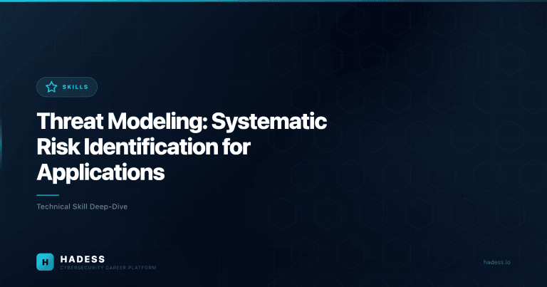 Threat Modeling: Systematic Risk Identification for Applications
