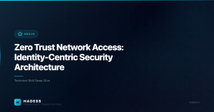 Zero Trust Network Access: Identity-Centric Security Architecture